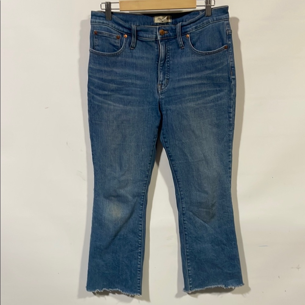 Madewell mid-rise kick out Classic Blue Women's Jeans
